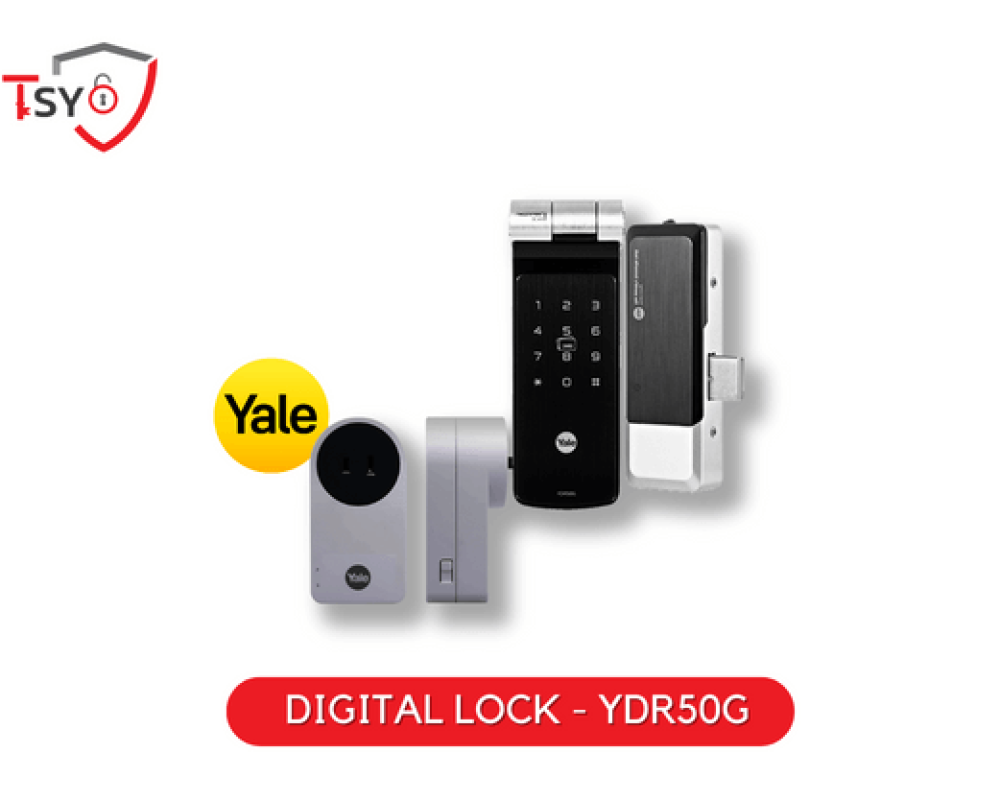 Yale Rim Lock Series YDR50G (Special For Grilled Door)