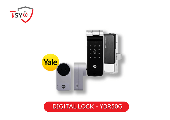 Yale Digital Doorlock (YDR50G) - TSY Locksmith Selangor & Kuala Lumpur