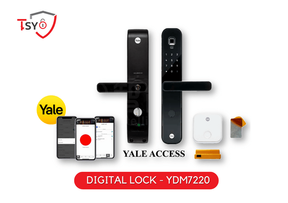 Yale Digital Doorlock (YDM7220) - TSY Locksmith Selangor & Kuala Lumpur