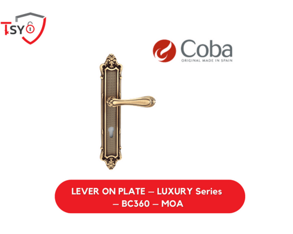 Coba – Lever on Plate – Luxury Series – BC360 – MOA