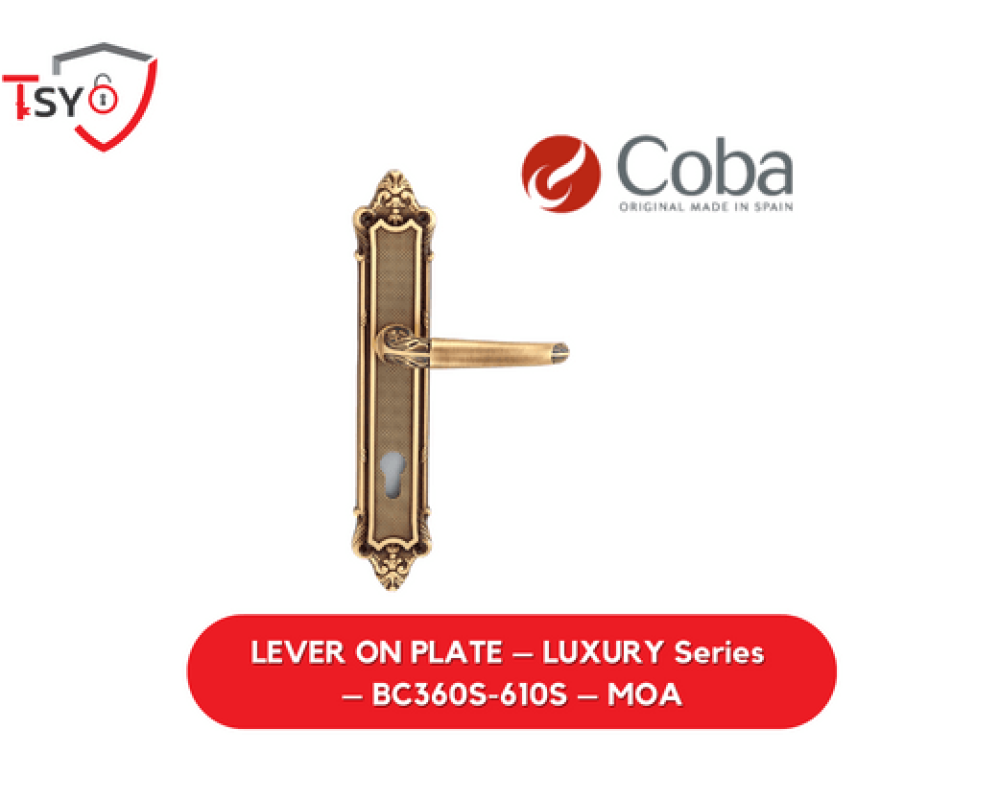 Coba – Lever on Plate – Luxury Series – BC360S – 610S MOA