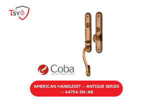 Coba American Handleset (44757-SN/AB) - TSY Locksmith Selangor & Kuala Lumpur