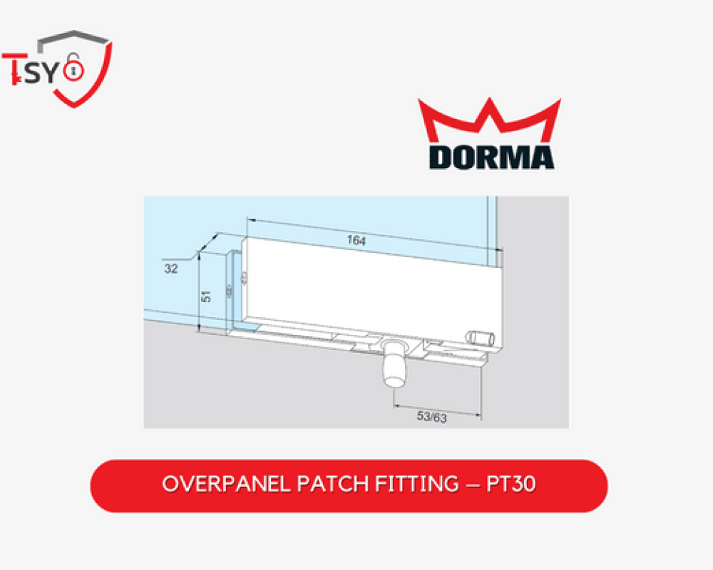 OVERPANEL PATCH FITTING – PT30