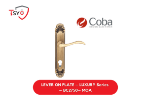 Coba Lever on Plate (BC2750-MOA) - TSY Locksmith Selangor & Kuala Lumpur