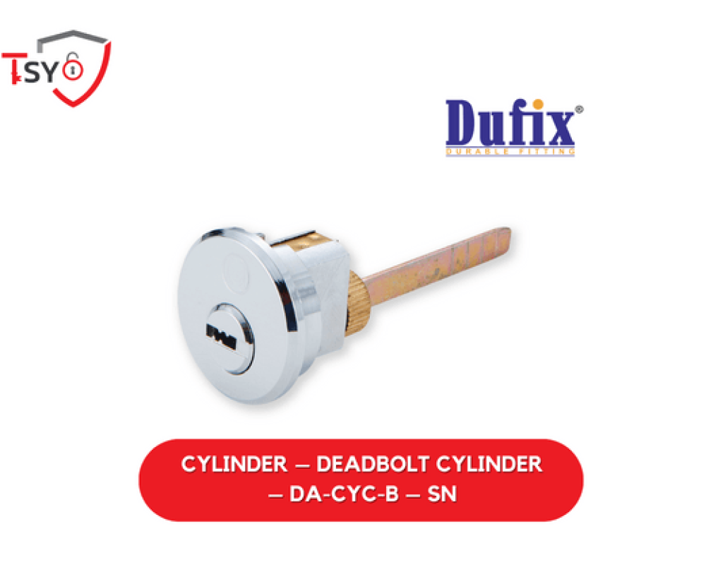 Dufix – Cylinder – Deadbolt Cylinder – DA-CYC-B – SN