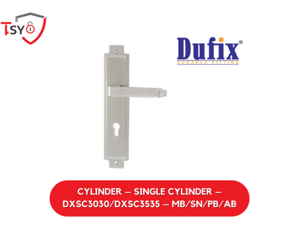 Cylinder – Single Cylinder – DXSC3030/DXSC3535 – MB/SN/PB/AB