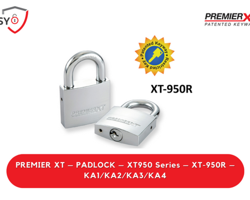 Premier Xt – Padlock – XT950 Series – XT-950R – KA1/KA2/KA3/KA4