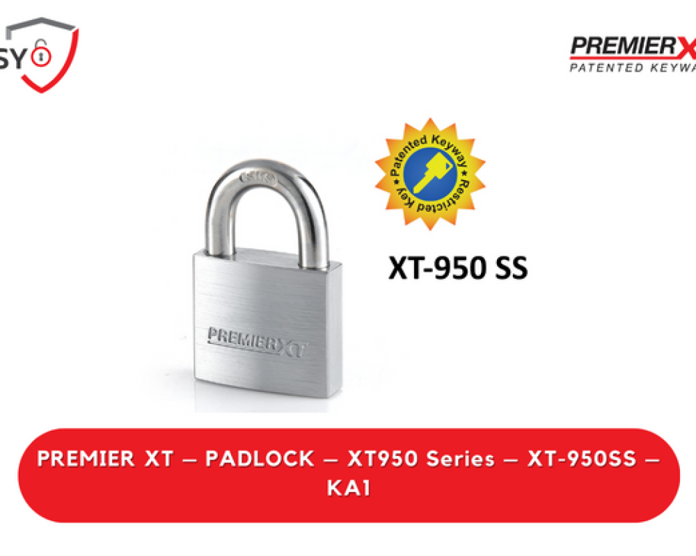 Premier Xt – Padlock – XT950 Series – XT-950SS – KA1
