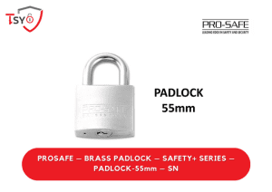 Tesa Brass Padlock (PADLOCK-55mm-SN) - TSY Locksmith Selangor & Kuala Lumpur