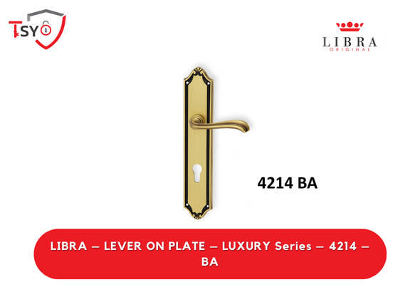 Libra Lever on Plate (4214-BA) - TSY Locksmith Selangor & Kuala Lumpur