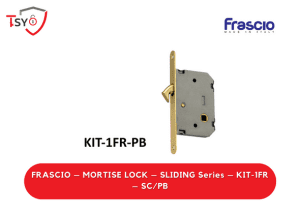 Frascio Mortise Lock (KIT-1FR-SC/PB) - TSY Locksmith Selangor & Kuala Lumpur