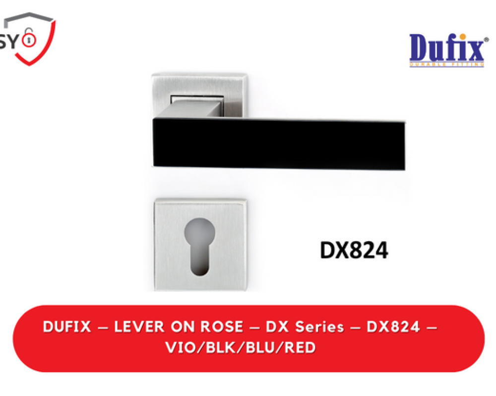 Dufix – Lever On Rose – Dx Series – DX824 – VIO/BLK/BLU/RED