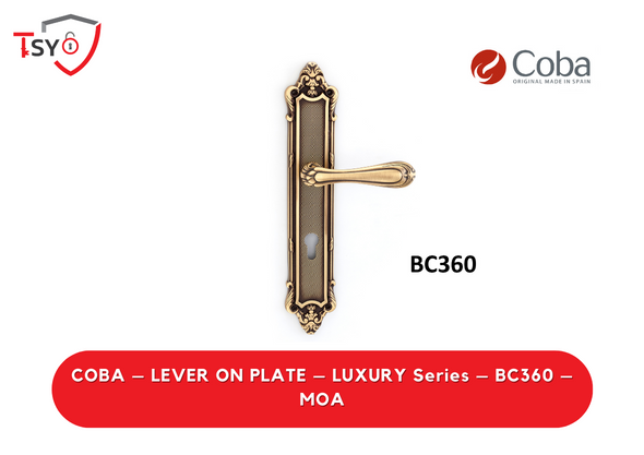 Coba Lever on Plate (BC360-MOA) - TSY Locksmith Selangor & Kuala Lumpur