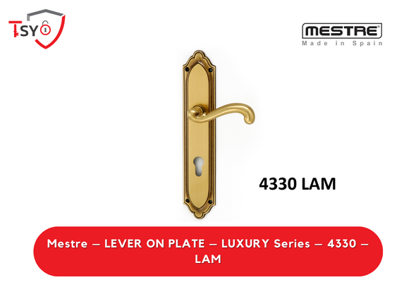 Mestre Lever on Plate (4330-LAM) - TSY Locksmith Selangor & Kuala Lumpur