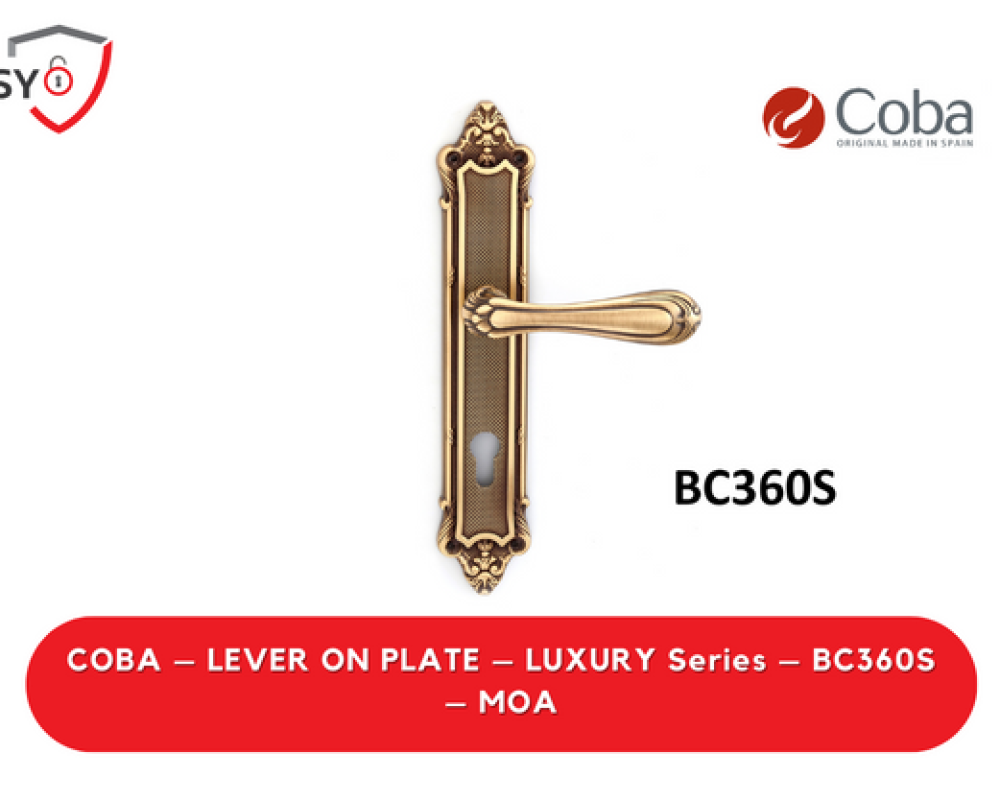Coba – Lever On Plate – Luxury Series – BC360S – MOA