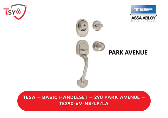 Tesa Basic Handleset(TE290-6V-NS/LP/LA) - TSY Locksmith Selangor & Kuala Lumpur