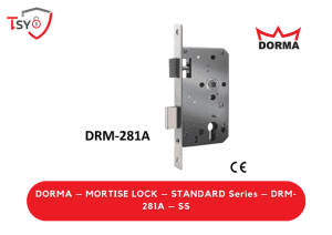 Dorma Mortise Lock (DRM-281A-SS) - TSY Locksmith Selangor & Kuala Lumpur