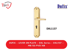 Dufix Lever on Plate (DXL1137-MB/SS/PVD/AB) - TSY Locksmith Selangor & Kuala Lumpur