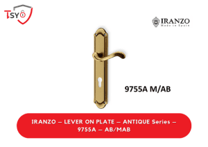 Iranzo Lever on Plate (9755A-AB/MAB) - TSY Locksmith Selangor & Kuala Lumpur