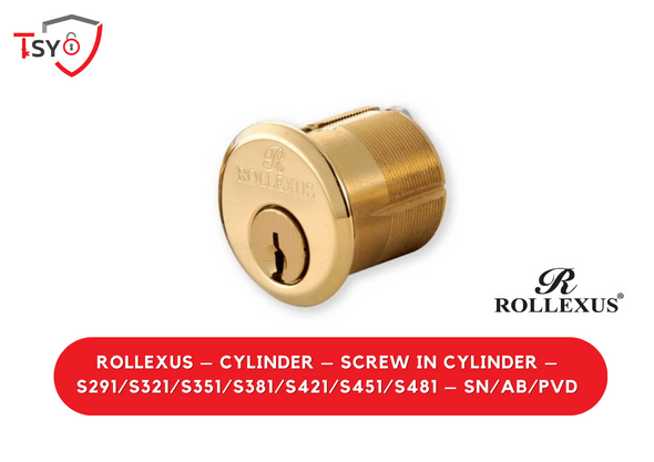 Rollexus Cylinder (S291/S321/S351/S421/S451/S481-SN/AB/PVD) - TSY Locksmith Selangor & Kuala Lumpur