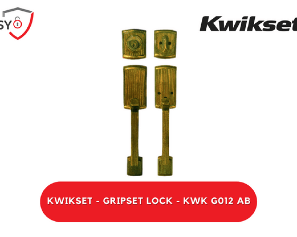 Kwikset – Gripset Lock – KWK G012 AB