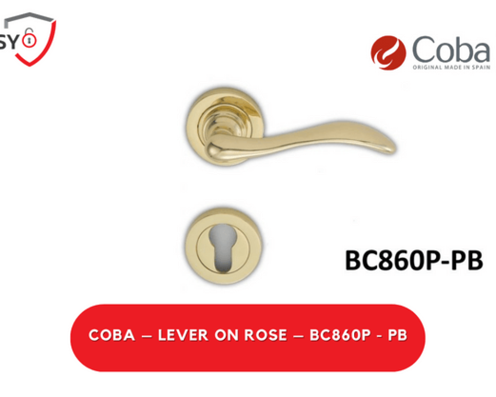 Coba – Lever On Rose – BC860P – PB/MAB