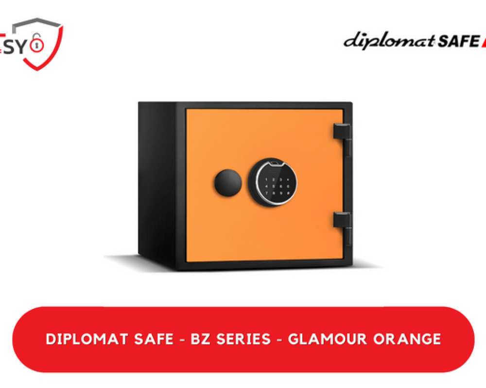 Diplomat Safe – Bz Series – Glamour Orange