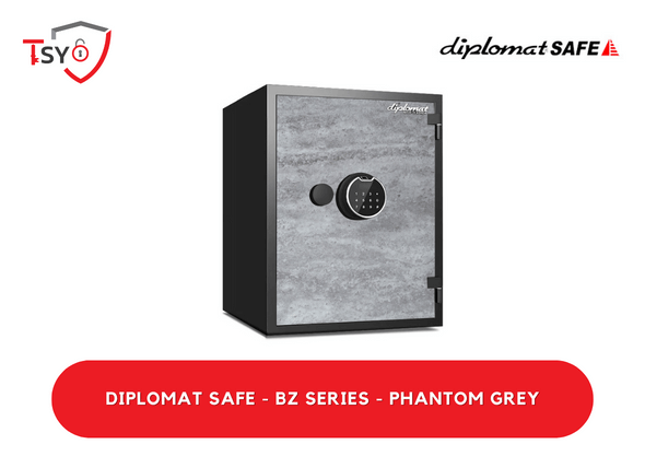 Diplomat Safety Box (Phantom Grey) - TSY Locksmith Selangor & Kuala Lumpur