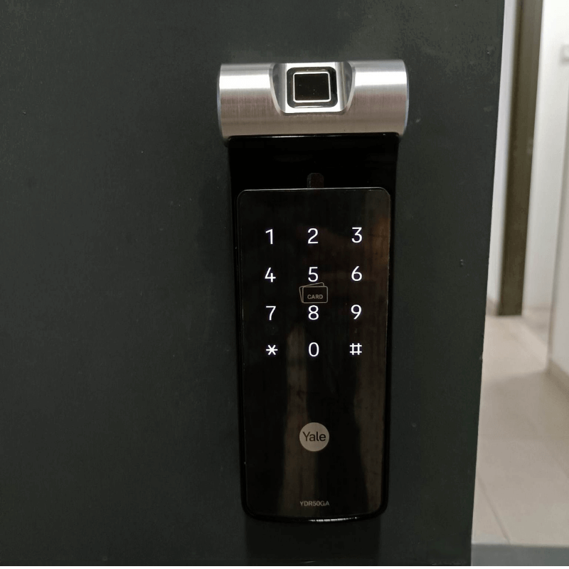 Yale Digital Doorlock (YDR50GA) - TSY Locksmith Selangor & Kuala Lumpur